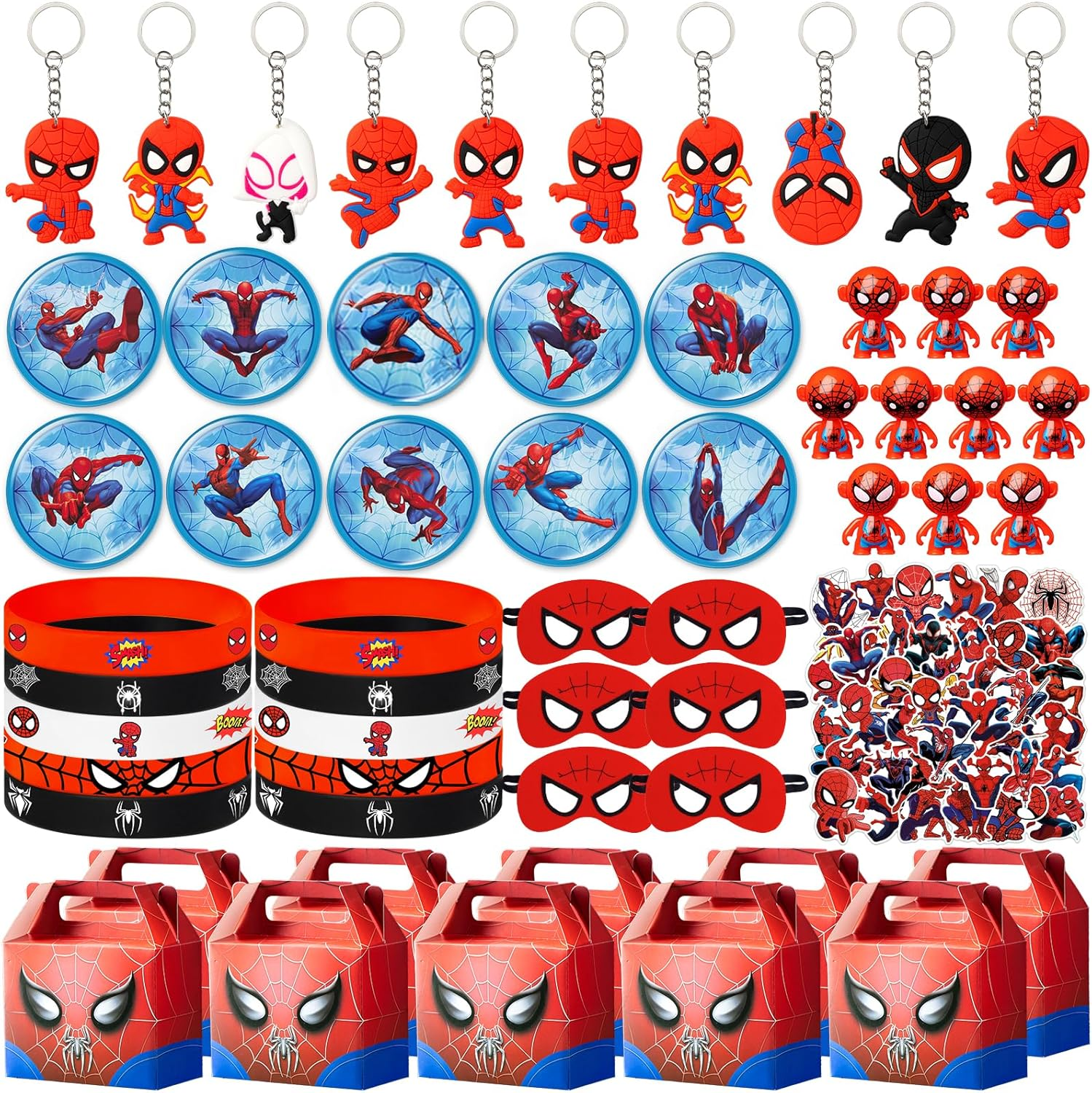 Cosplay Prop Filler - Superhero Spiderman Birthday Party Favors, Spidey