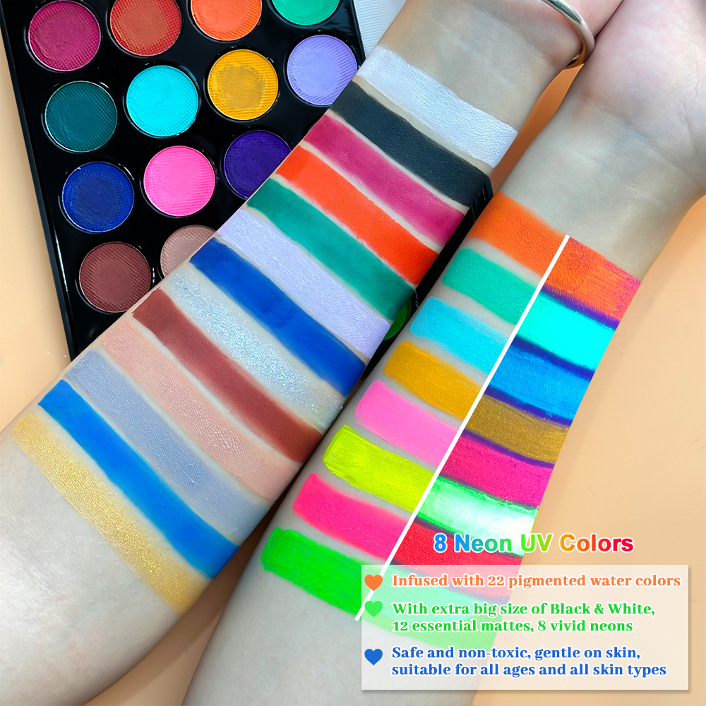 22 Color Face Body Painting Ki - Cosplay Prop Paint avis et prix