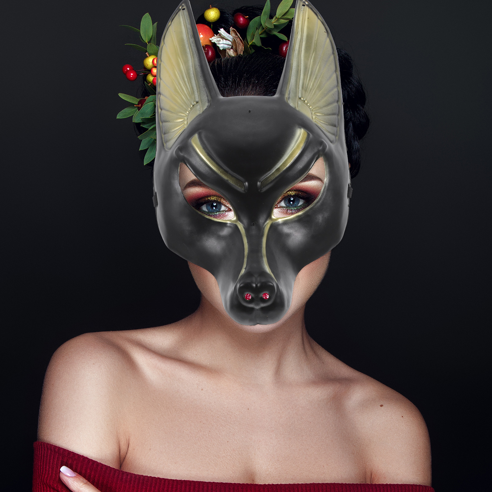 Halloween Mask Anubis Design C - Cosplay Prop Designer avis et prix