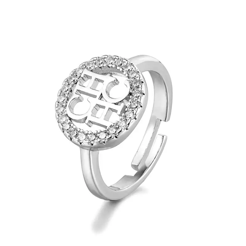 CH Two-Tone Zircon Hollow Lett - Cosplay Prop Designer avis et prix