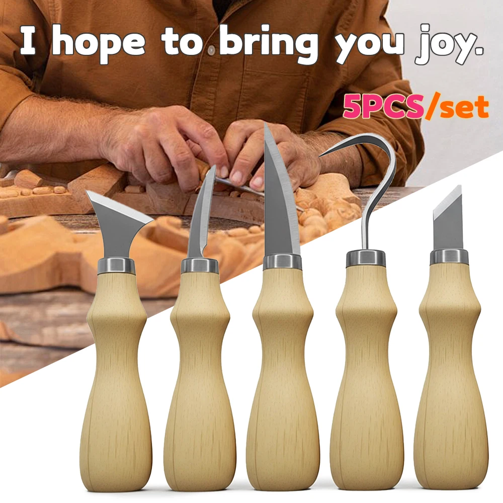 5Pcs Wood Carving Tools Set,Cu - Craft Knife Set avis et prix