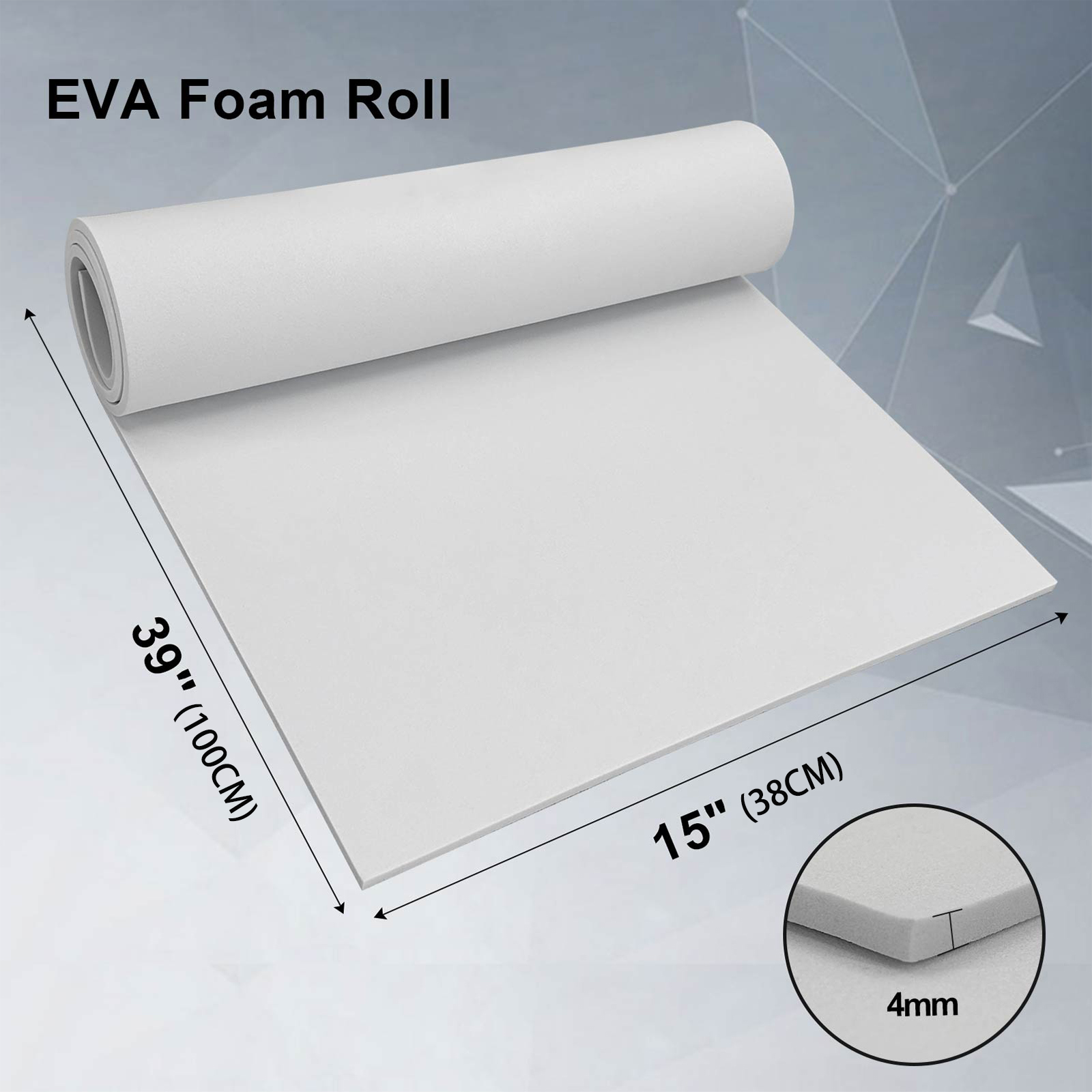 EVA Foam Roll Sponge Paper  2m - Eva Foam Sheet avis et prix