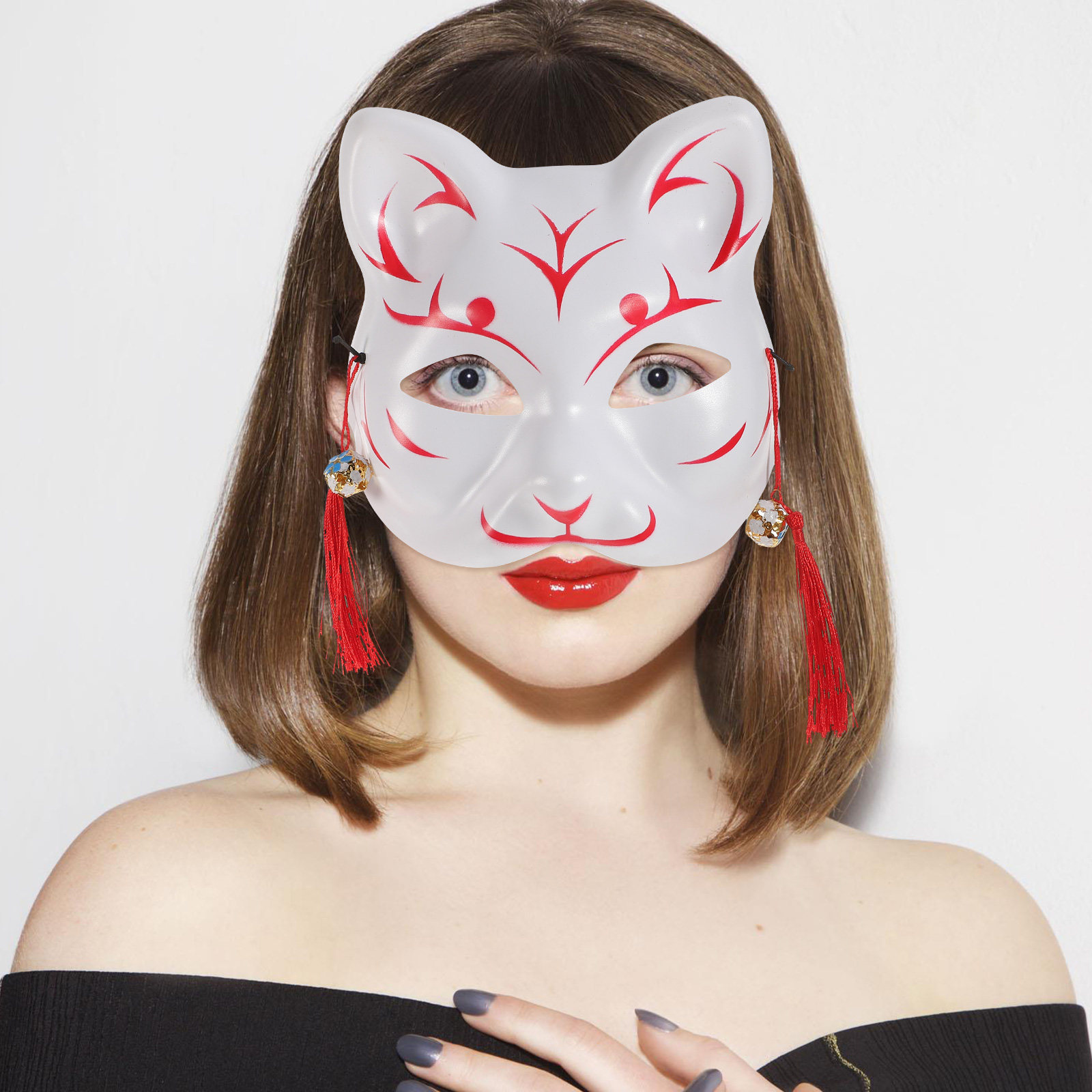 Japanese Style Cat Mask Anime  - Cosplay Prop Designer avis et prix