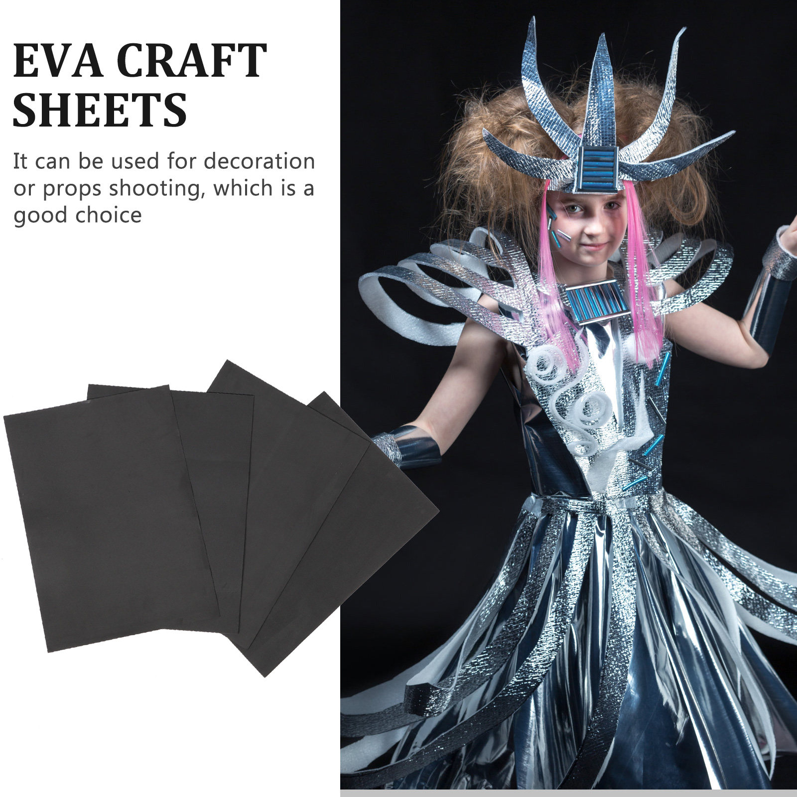 4Pcs Eva Board Foam Sheets DIY - Cosplay Prop Foam Board avis et prix
