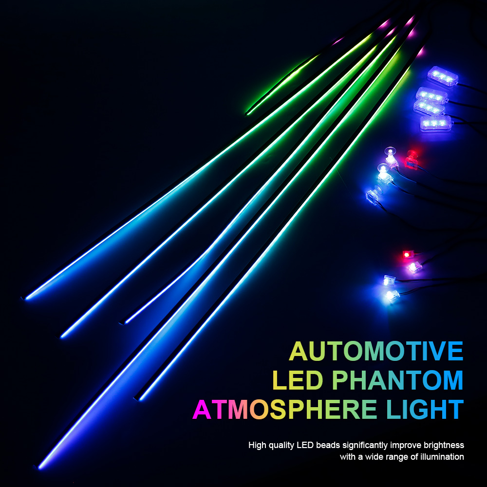 18/22 in 1 Acrylic Led Car Amb - Led El Wire avis et prix