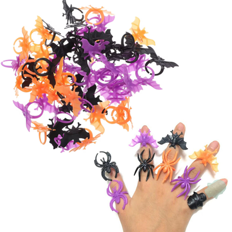 30/60pcs Bat Spider Rings Gift - Cosplay Prop Filler avis et prix
