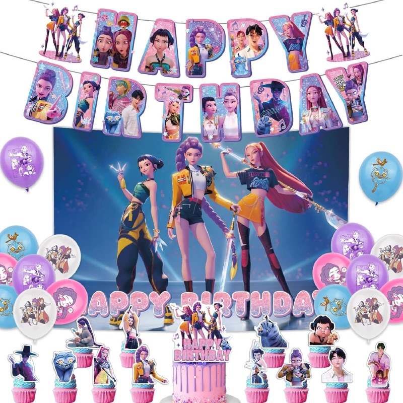 Hot K-Pop Birthday Party Suppl - Cosplay Prop Kit avis et prix