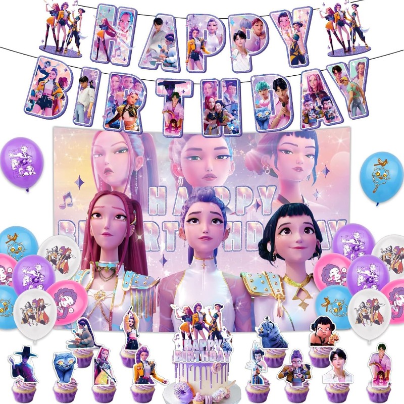 Hot K-Pop Birthday Party Suppl - Cosplay Prop Kit avis et prix