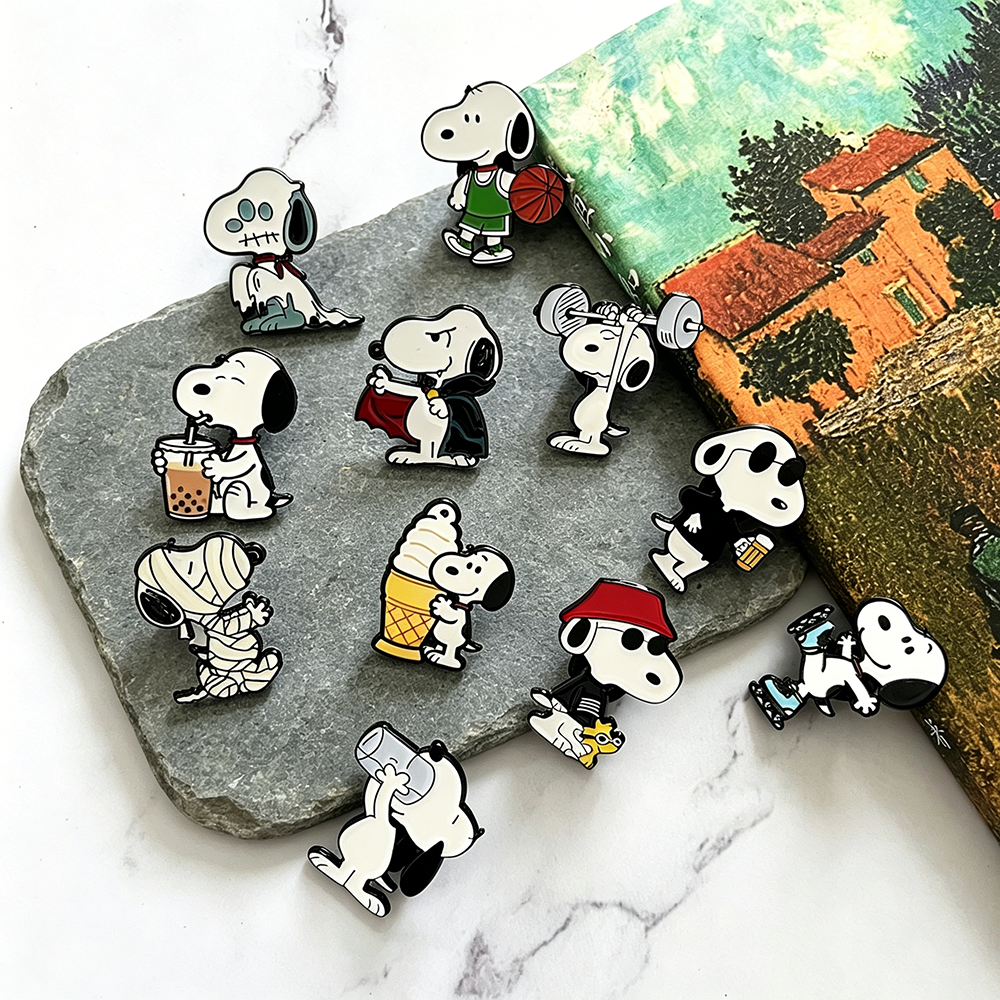 8/10/11pcs Puppy Dog Enamel Pi - Cosplay Prop Bag avis et prix