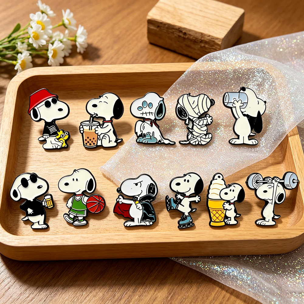 8/10/11pcs Puppy Dog Enamel Pi - Cosplay Prop Bag avis et prix