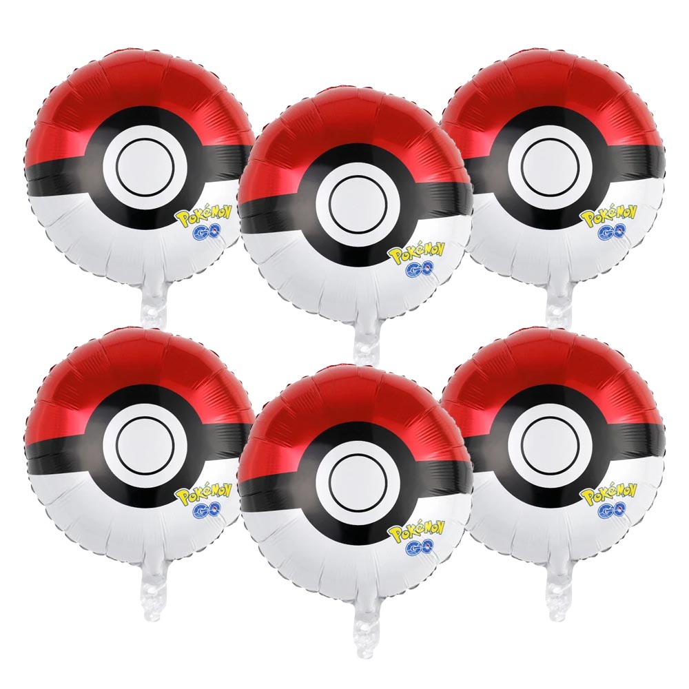 2026  6Pcs Cartoon Pikachu Bir - Pokeball Cosplay Prop avis et prix