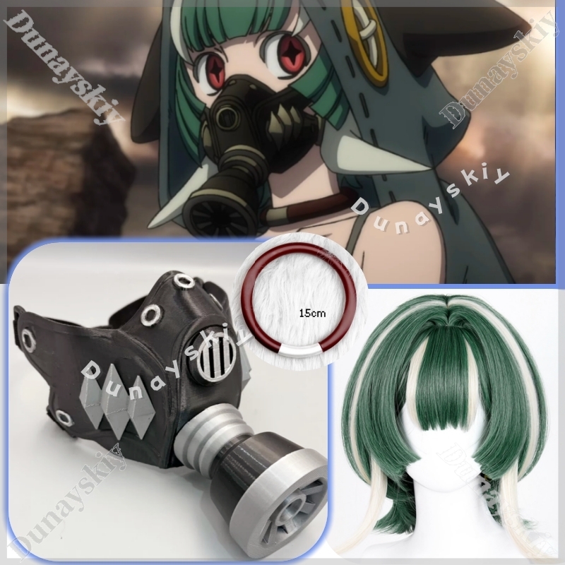 Guita Cyberpunk Gas Mask Green - Cosplay Prop 3D Print avis et prix