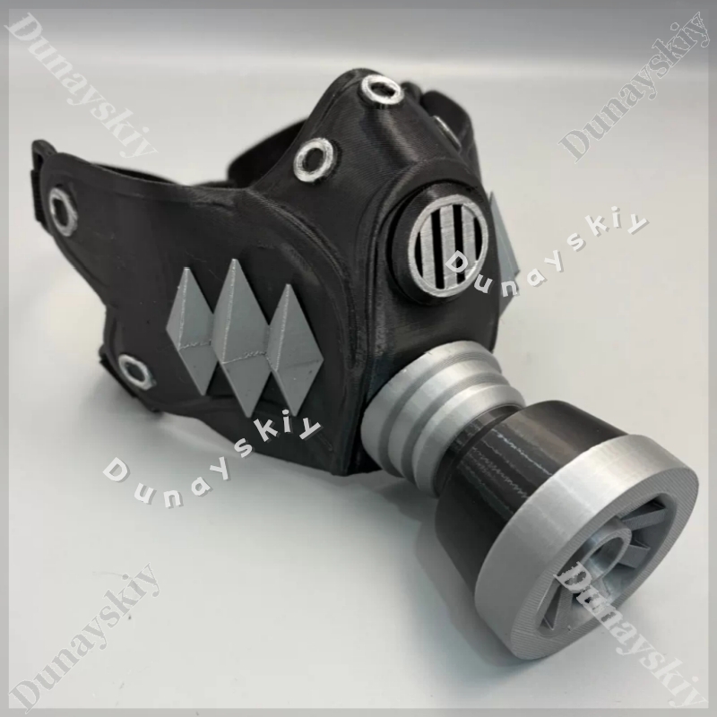 Guita Cyberpunk Gas Mask Green - Cosplay Prop 3D Print avis et prix