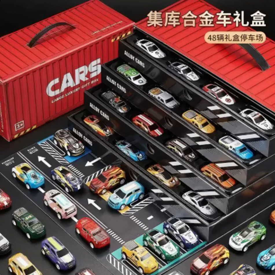 48pcs toy car model power pull - Cosplay Prop Filler avis et prix
