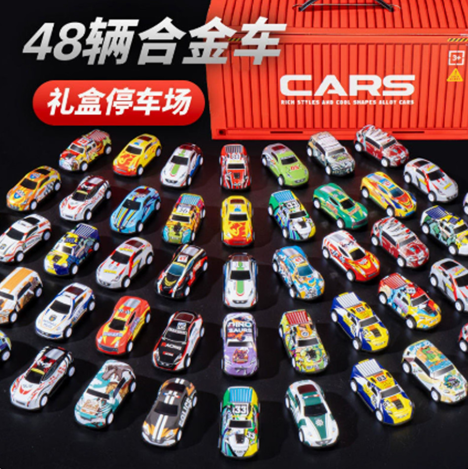 48pcs toy car model power pull - Cosplay Prop Filler avis et prix