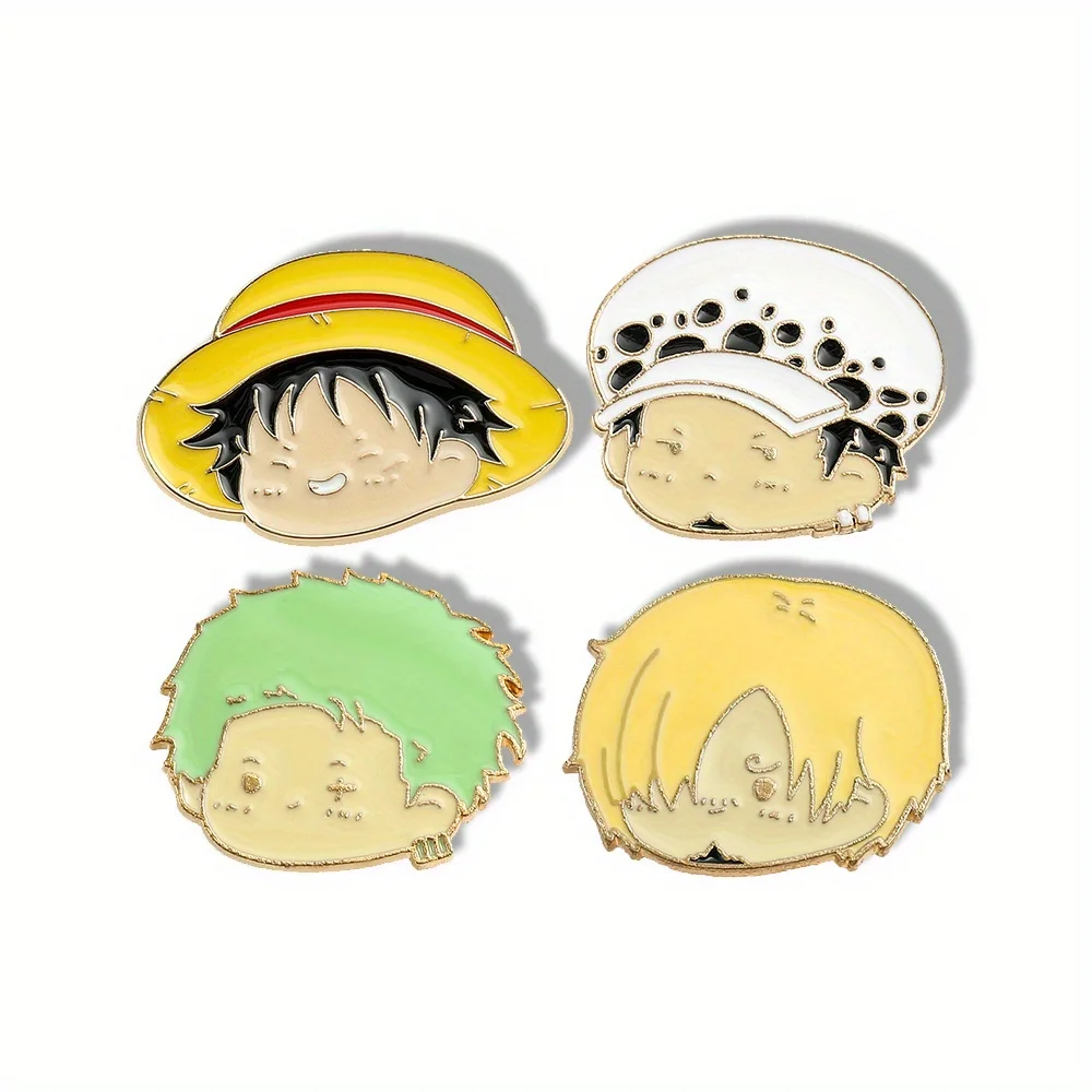 4 Pcs Anime Character Brooch S - Cosplay Prop Bag avis et prix