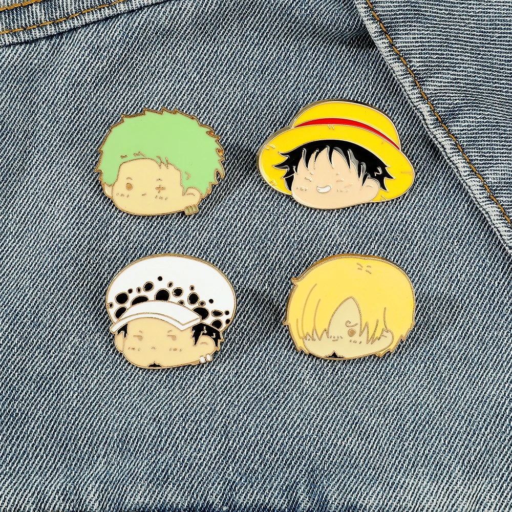 4 Pcs Anime Character Brooch S - Cosplay Prop Bag avis et prix