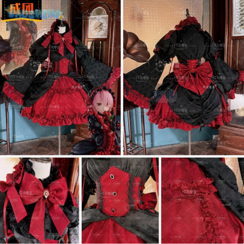 Maid Uniform Anime Re:Zer Ram  - Cosplay Prop Kit avis et prix