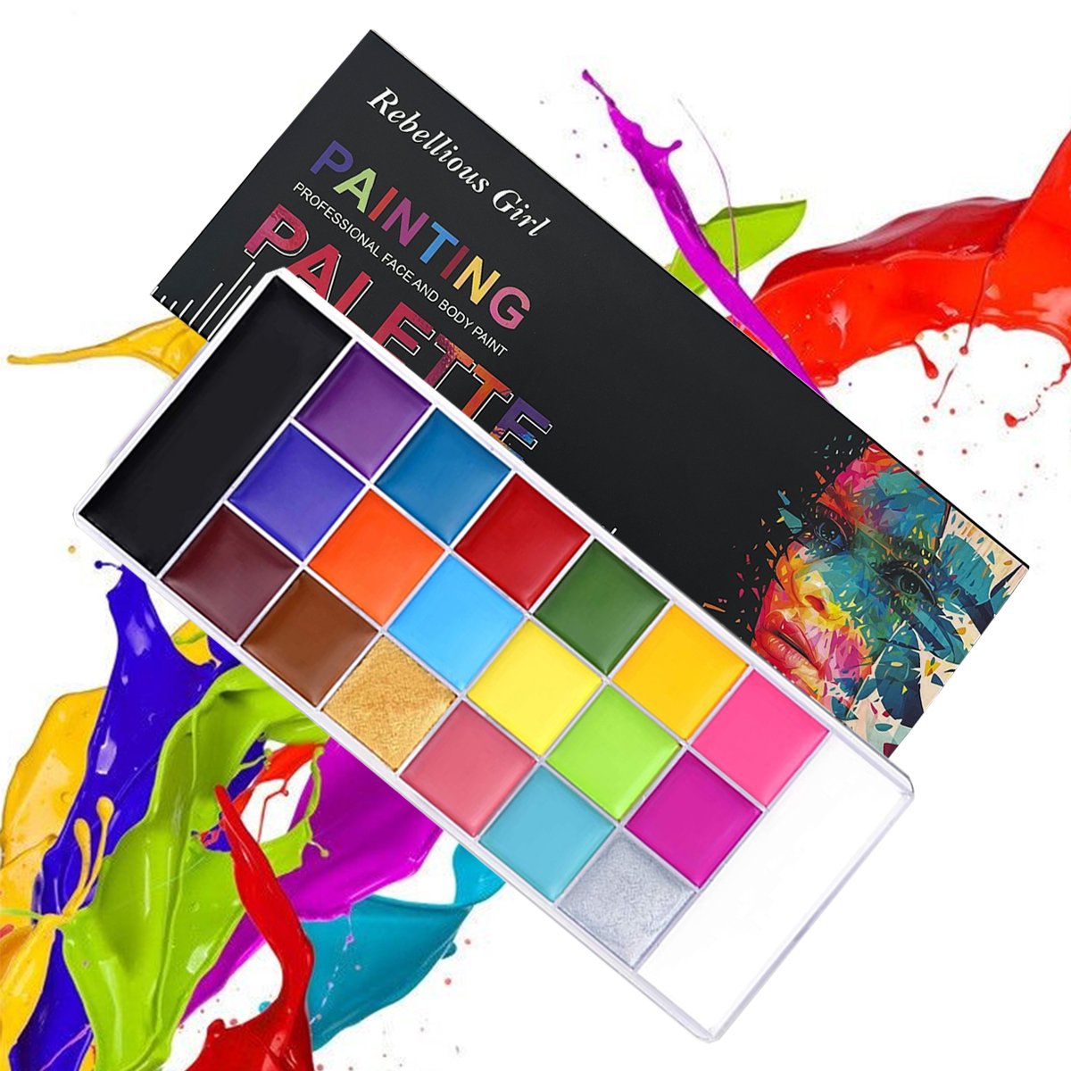 20 Colors Professional Face Pa - Cosplay Prop Paint avis et prix
