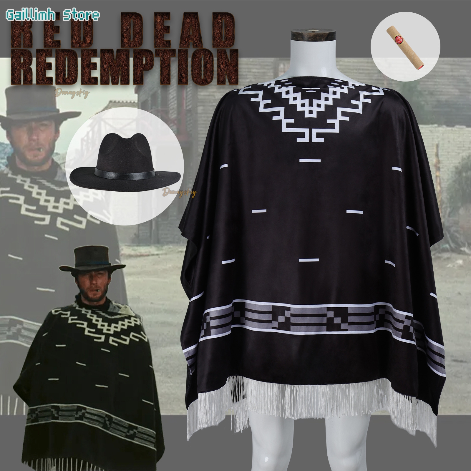 Movie Cosplay Clint Eastwood P - Cosplay Prop Patterns avis et prix