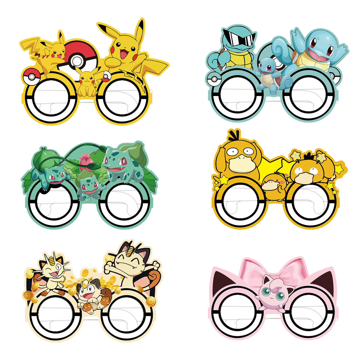 Pokemon Paper Glasses Pikachu  - Cosplay Prop Filler avis et prix