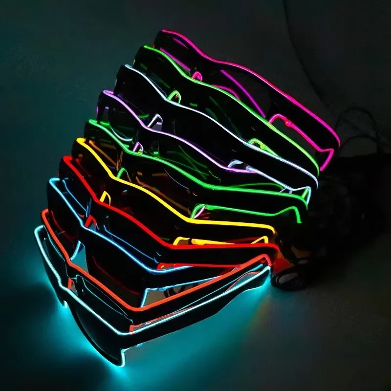 Neon LED Glowing Sunglasses Co - Led El Wire avis et prix