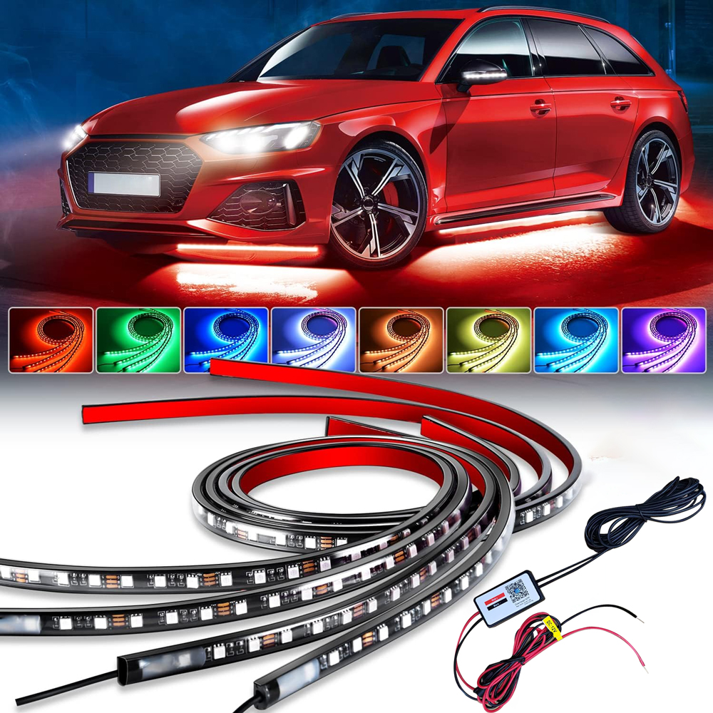 RGB Car Underglow Strip Lights - Led El Wire avis et prix