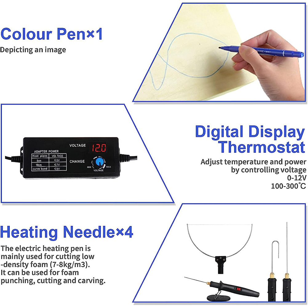 Heated Foam Cutting Pen Set wi - Craft Knife Set avis et prix