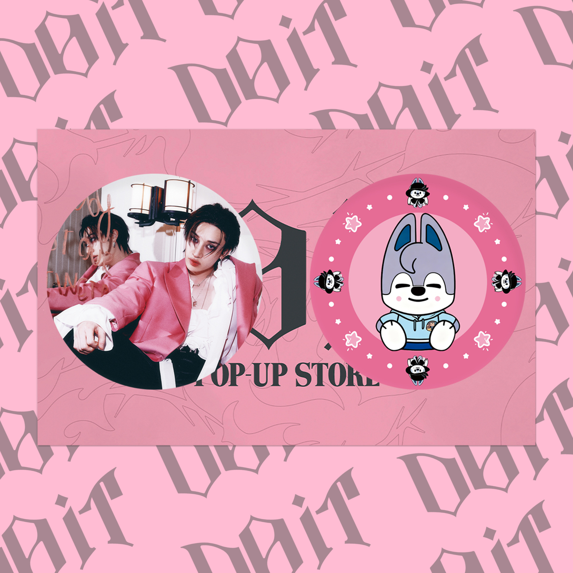 1 Set (2 Pieces) Kpop Stay Skz - Cosplay Prop Bag avis et prix