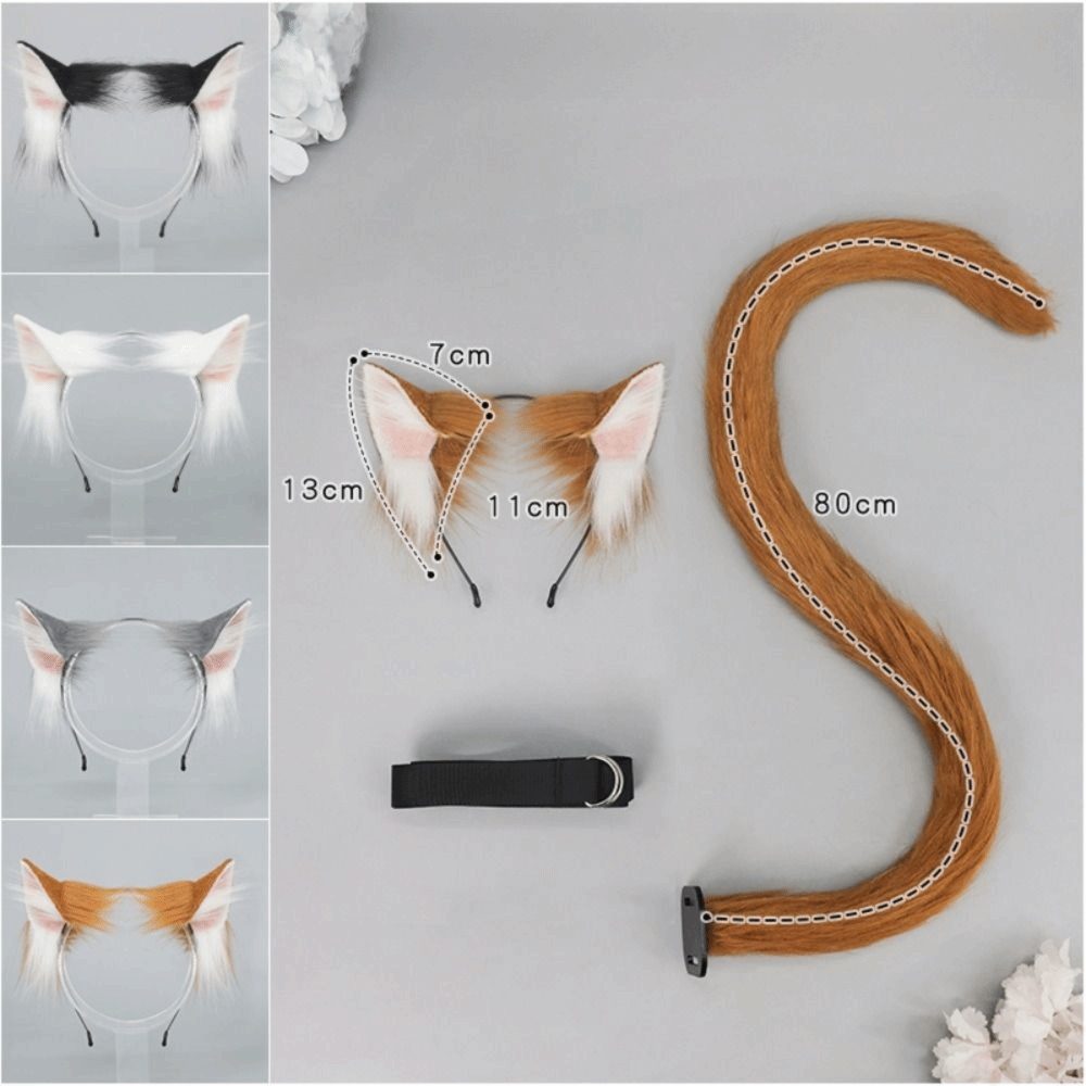 New Realistic Cat Ear Headband - Cosplay Prop Kit avis et prix