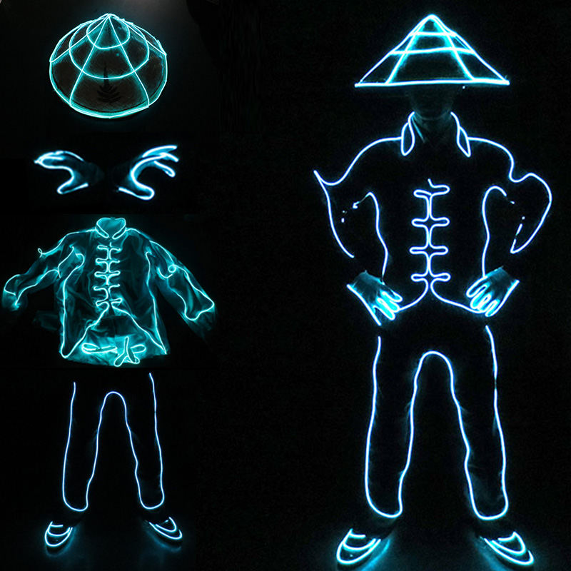 EL Wire LED Clothes Portable N - Led El Wire avis et prix