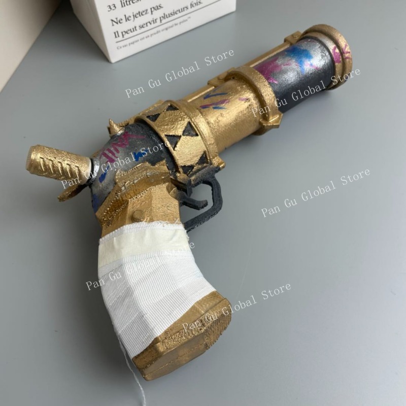 28cm/11.02in Jinx Pistol Custo - Cosplay Prop 3D Print avis et prix