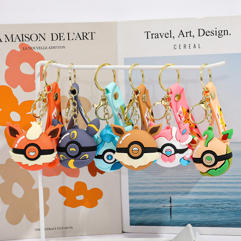 Poke Ball Keychain Set PVC Pok - Pokeball Cosplay Prop avis et prix