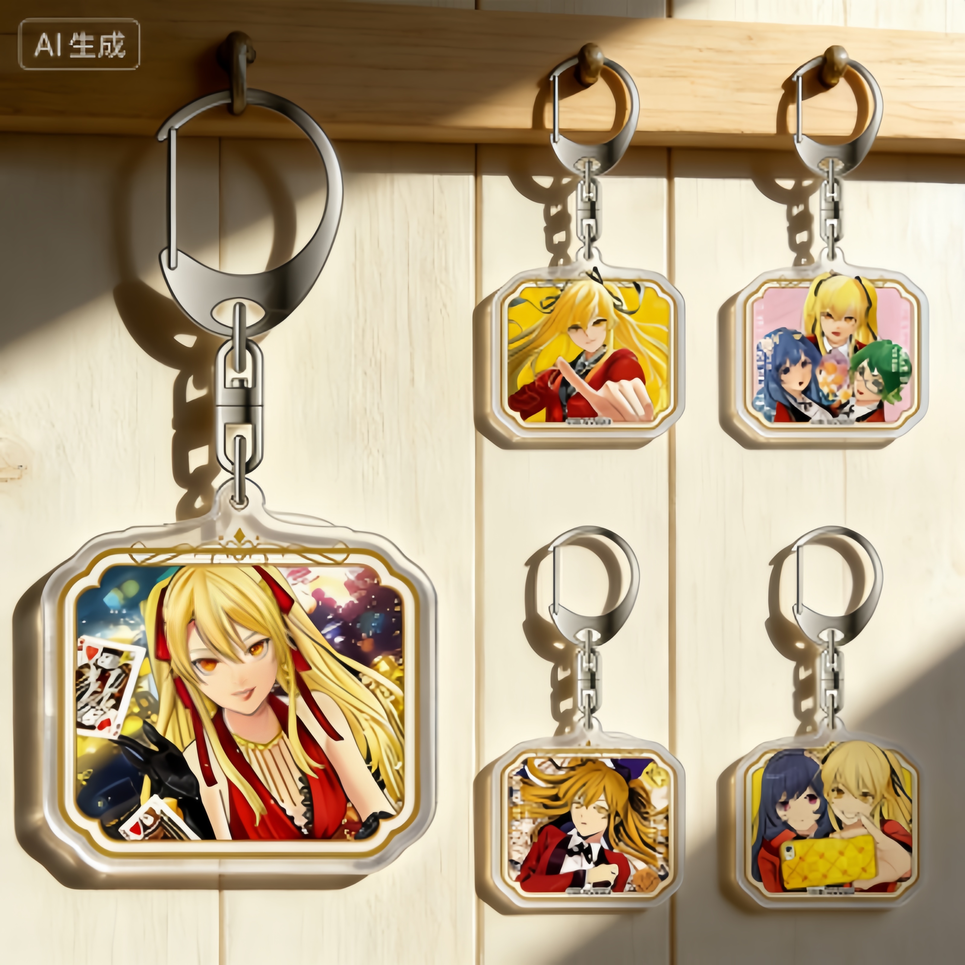 Kakegurui Anime Acrylic Pendan - Cosplay Prop Painting avis et prix