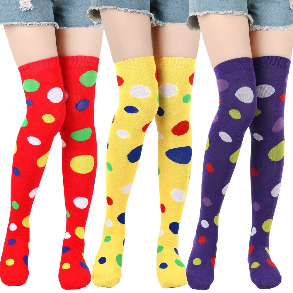 Cartoon Polka-dot Cow Stocking - Cosplay Prop Designer avis et prix