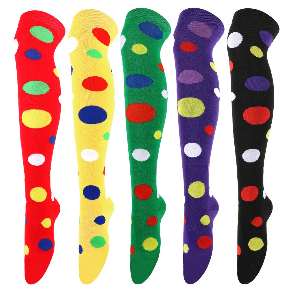 Cartoon Polka-dot Cow Stocking - Cosplay Prop Designer avis et prix