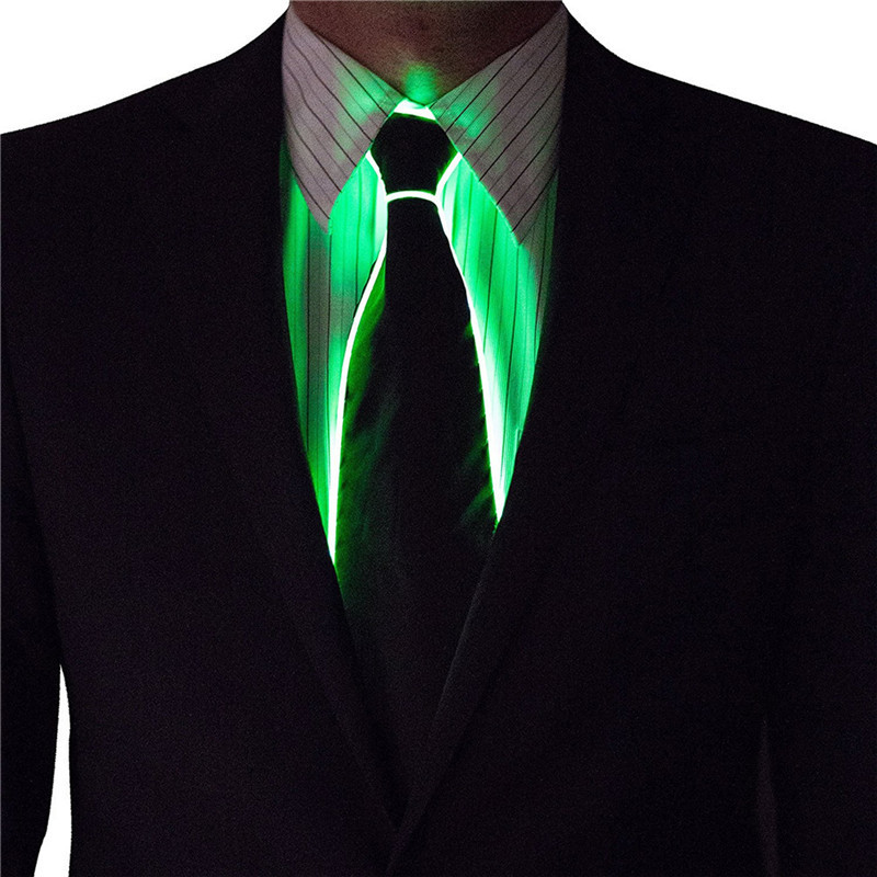 Men Glowing Tie EL Wire Neon L - Led El Wire avis et prix