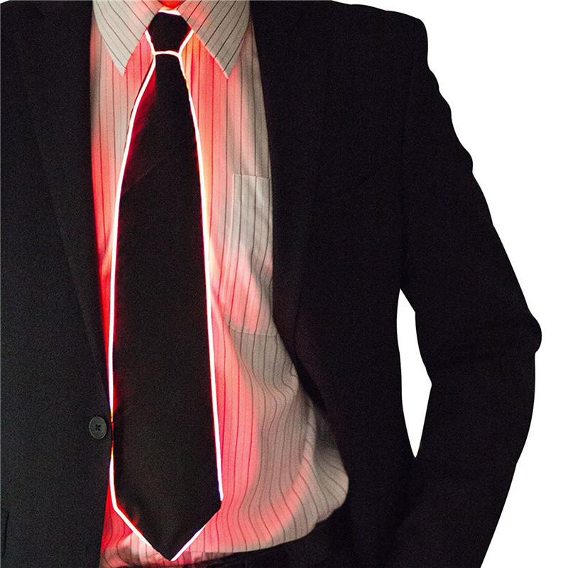 Men Glowing Tie EL Wire Neon L - Led El Wire avis et prix