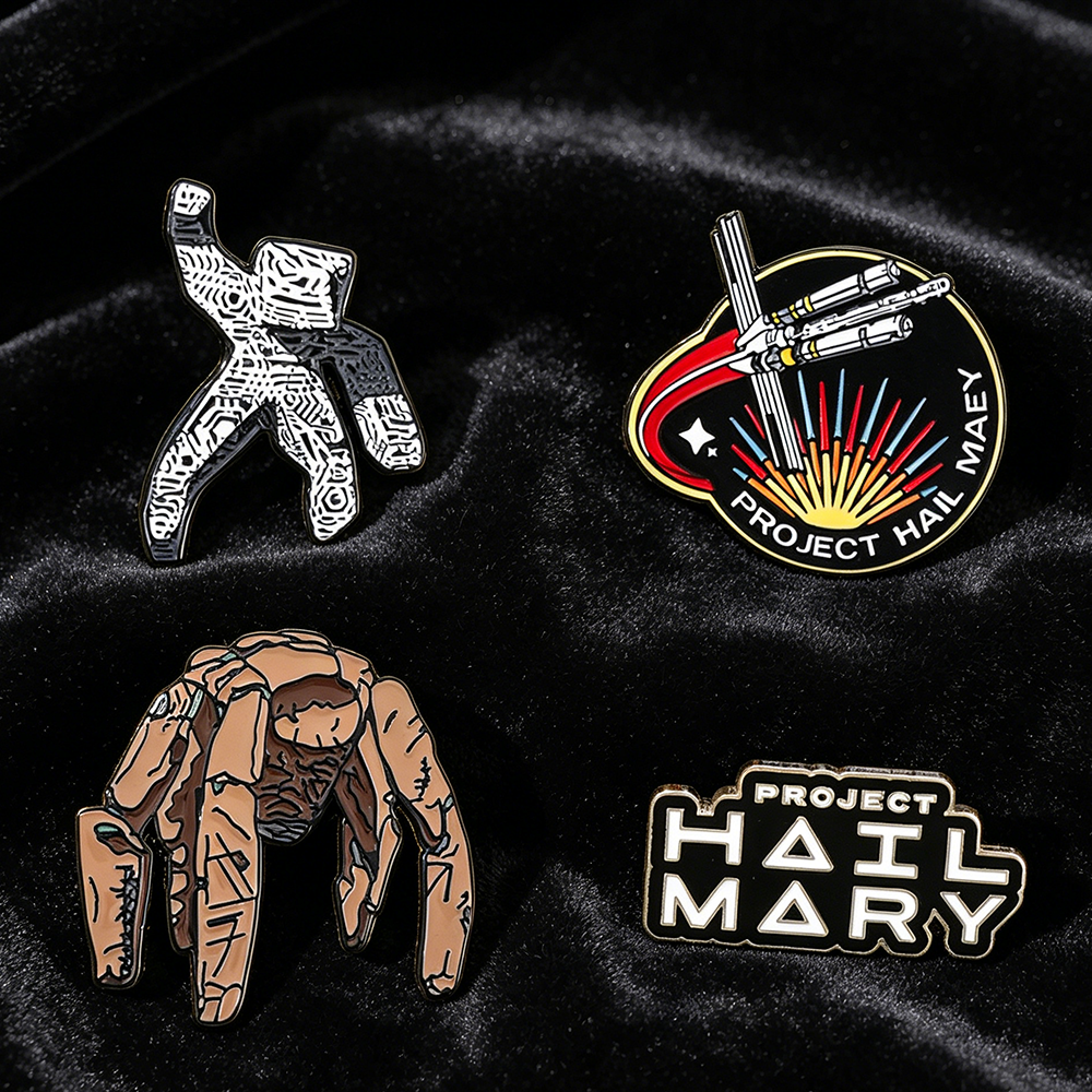 4pc Sci-Fi Enamel Pin Set Proj - Cosplay Prop Bag avis et prix