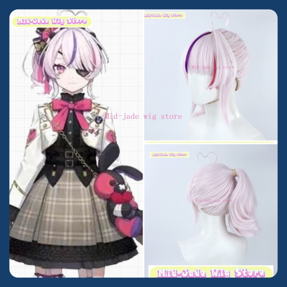 Mid-jade Wig NIJISANJI EN Mari - Prop En Cosplay avis et prix