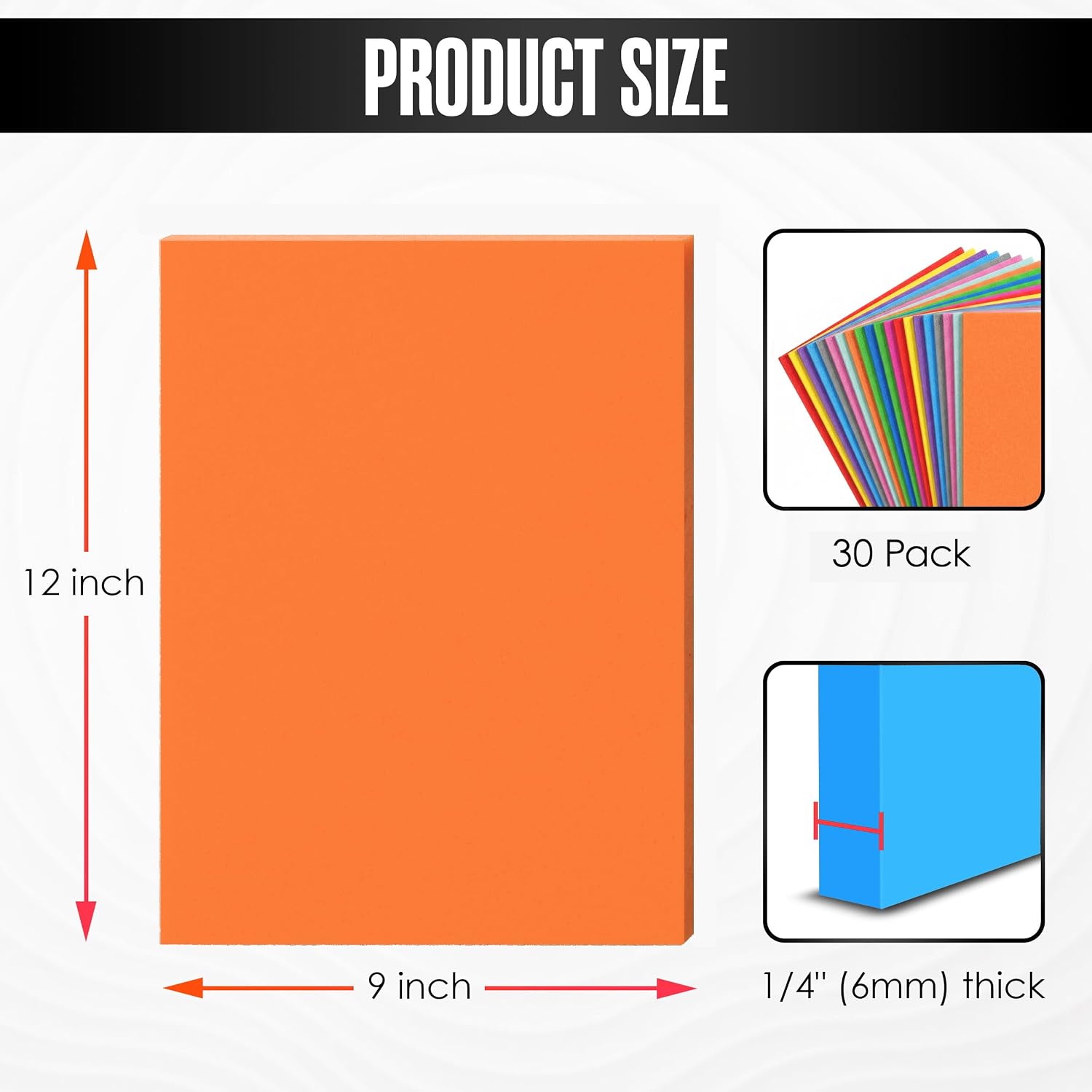 30 Pack EVA Foam Sheets for Cr - Eva Foam Sheet avis et prix