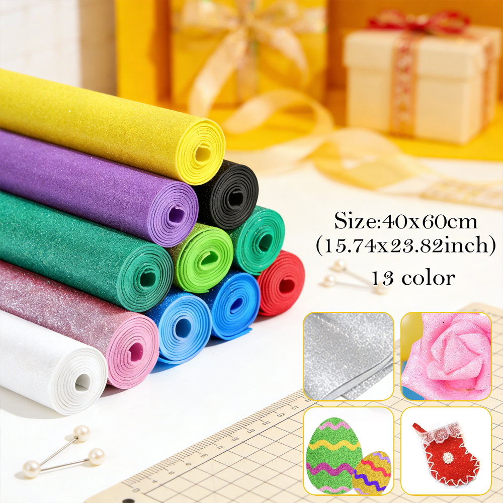 1pcs Sparkling Golds EVA Foam  - Eva Foam Sheet avis et prix