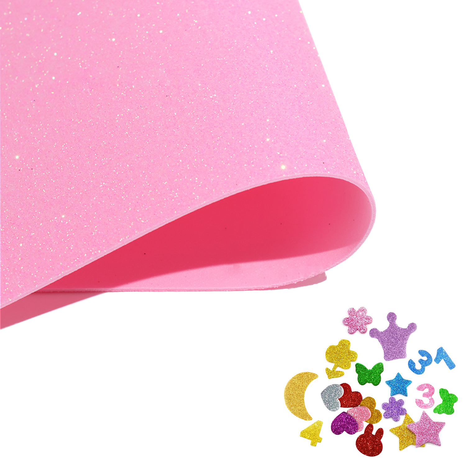 1pcs Sparkling Golds EVA Foam  - Eva Foam Sheet avis et prix