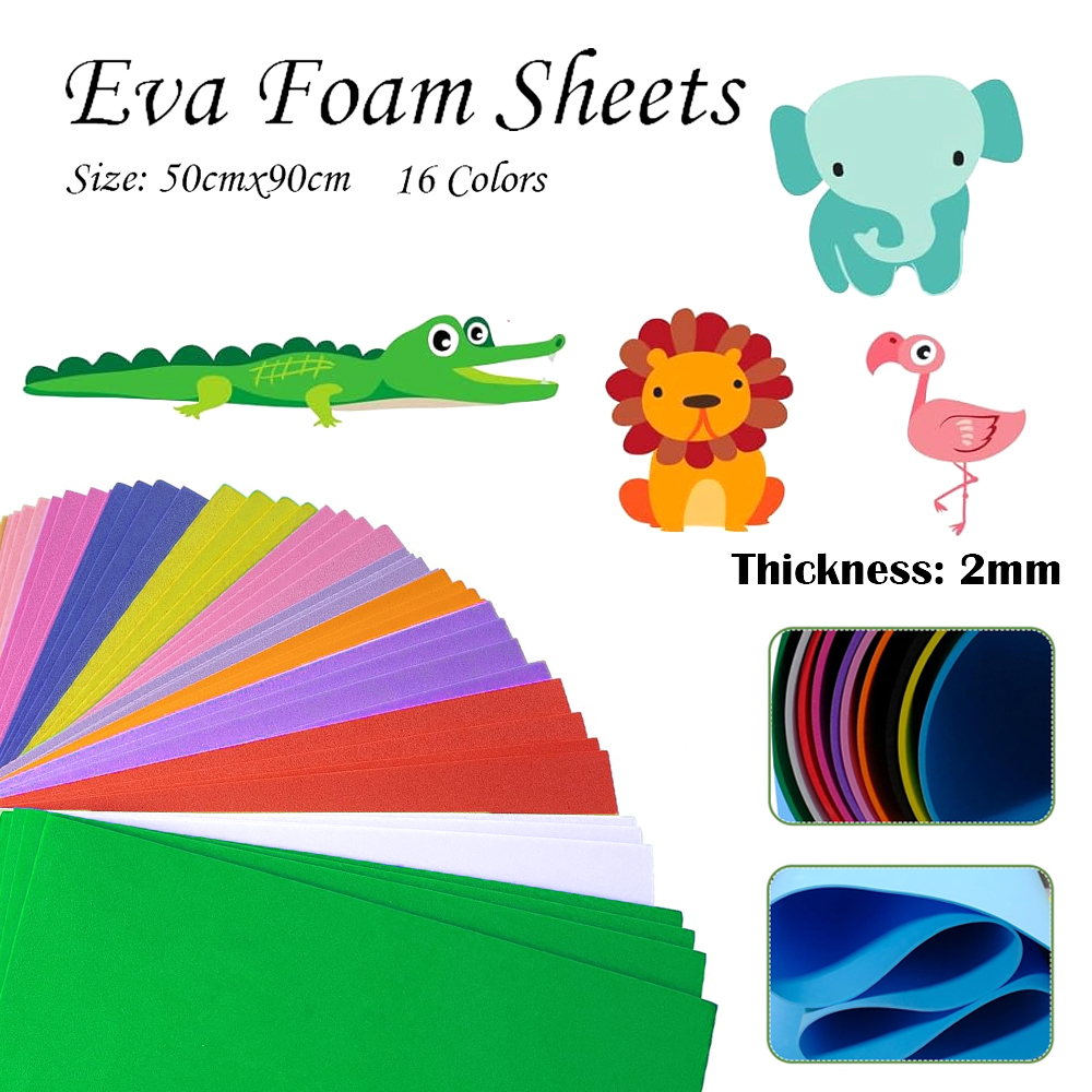 16 Colors Colorful EVA Foam Sh - Eva Foam Sheet avis et prix