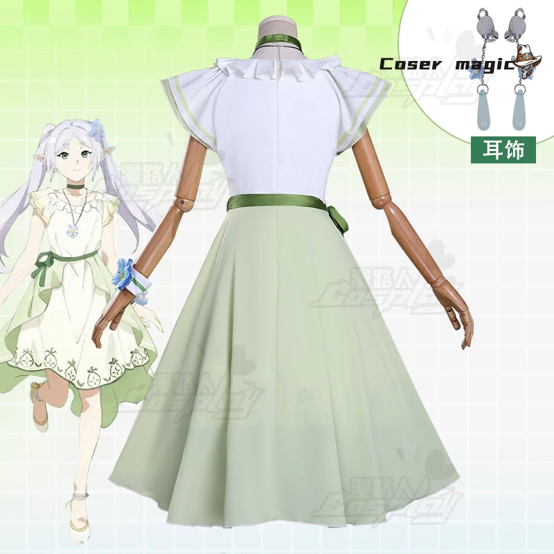 Frieren Cosplay Costume Anime  - Frieren Cosplay Prop avis et prix