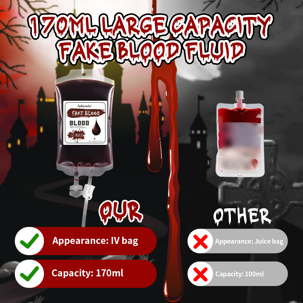 Lakerain Fake Blood 170ML Hall - Cosplay Prop Paint avis et prix