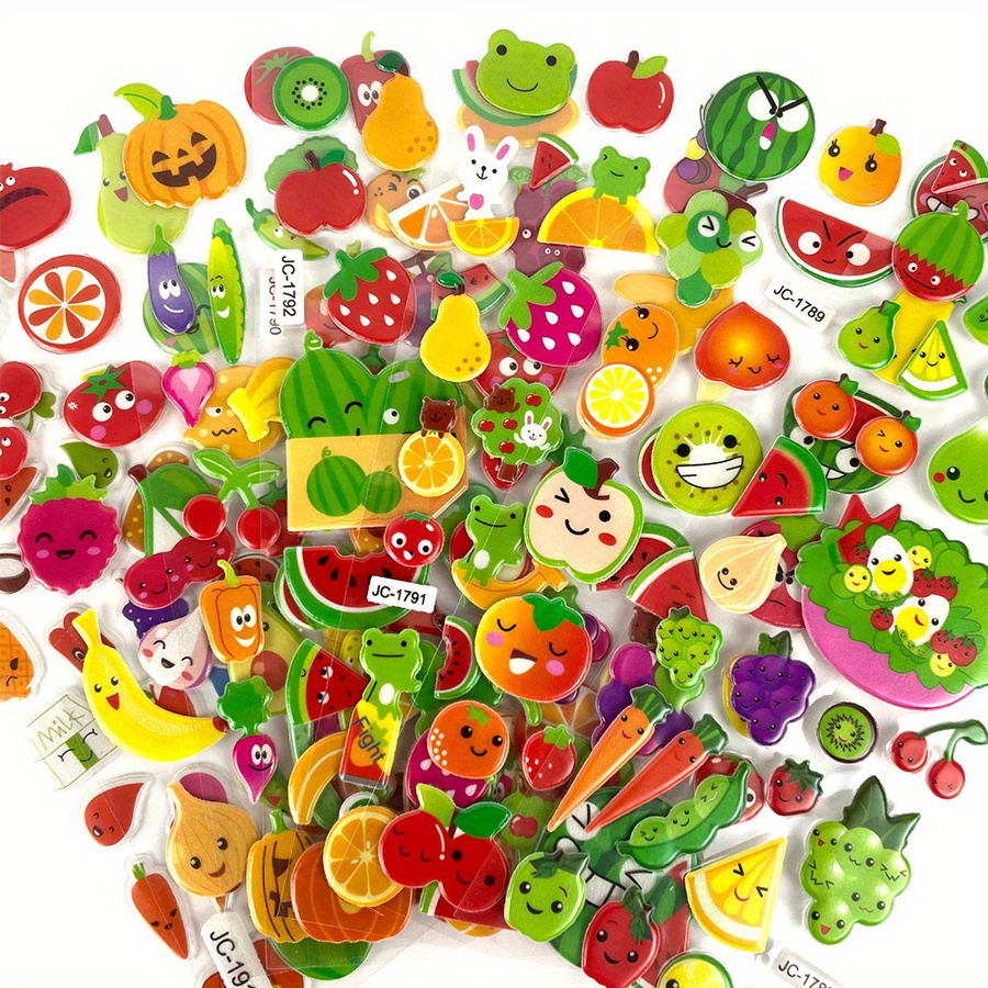 6 Sheets 3D Puffy Stickers Foa - Eva Foam Sheet avis et prix