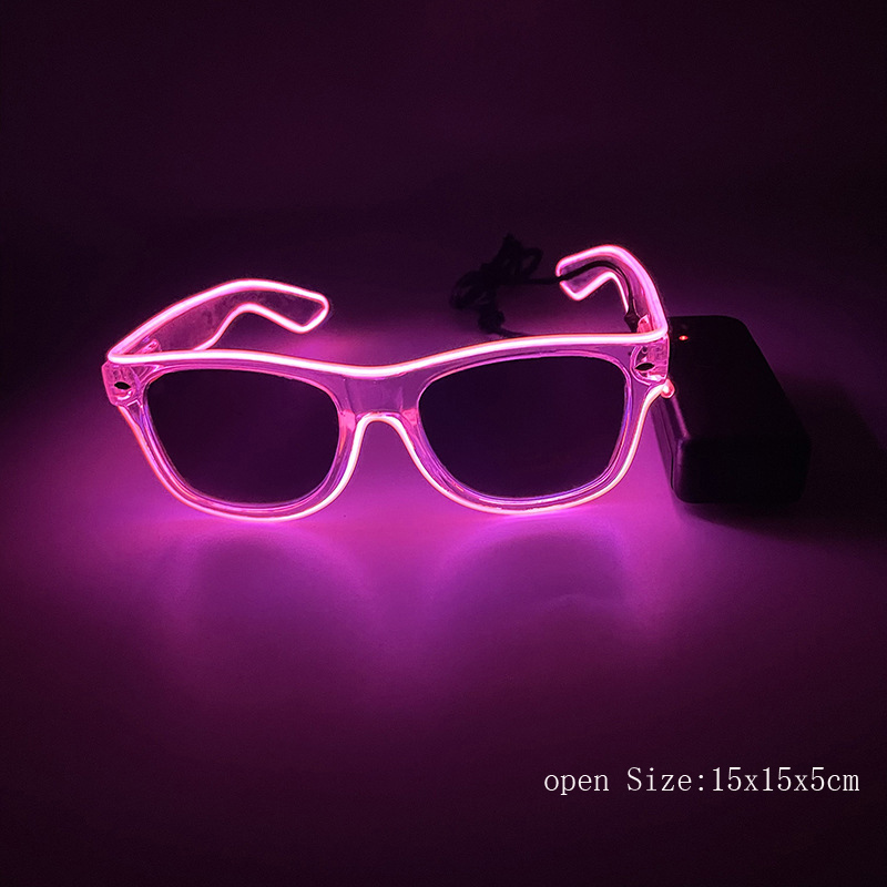 1Pcs Led Glasses Neon Glow Sun - Led El Wire avis et prix