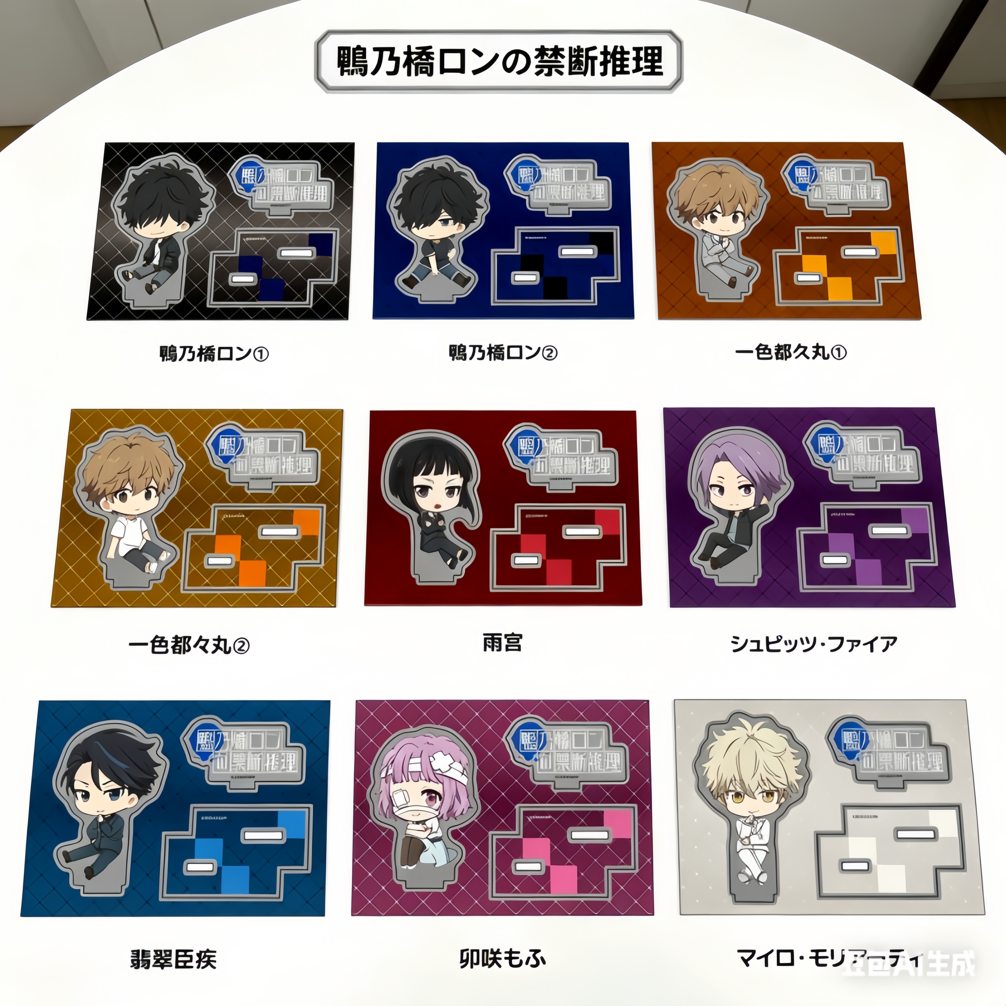 Anime Ron Kamonohashi 10cm Acr - Cosplay Prop Painting avis et prix