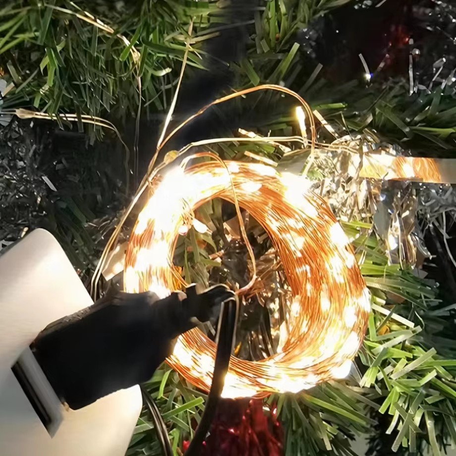 3PCS 5/10/20M Copper Wire LED  - Led El Wire avis et prix